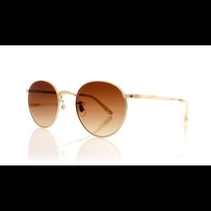 Garrett Leight Wilson White Sunglasses Polarized
